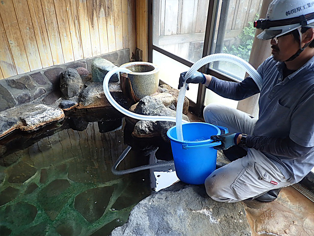 無薬ＥＣＯ洗浄作業